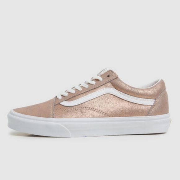 Vans Old Skool Limited Edition Glittery Rose Gold *NWT* - Picture 5 of 16
